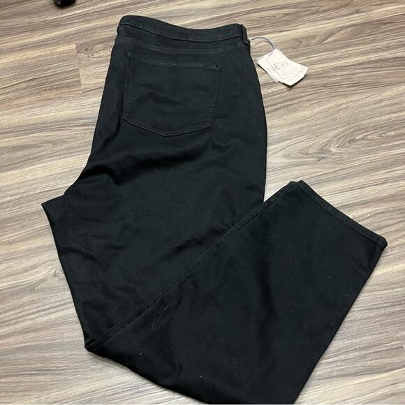 NWT NYDJ Ami Skinny Ankle Jeans In Plus Size black sz 26w - Picture 4 of 12